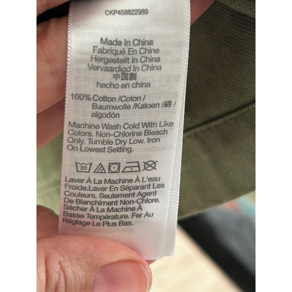 Madewell Northover Utility Workwear Military Jacket Sold Out Desert Olive Size S - Picture 8 of 8